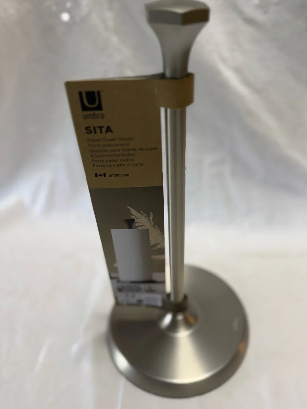 Umbra Sita Paper Towel Holder - Silver